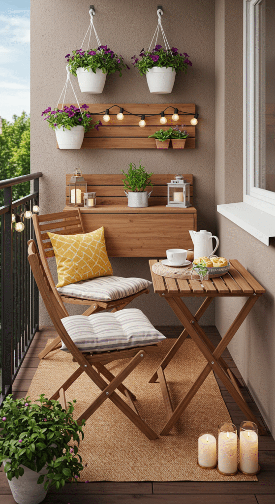 26 Deko Ideen Balkon: Frische Stylingtipps - Hauszi Deutschland
