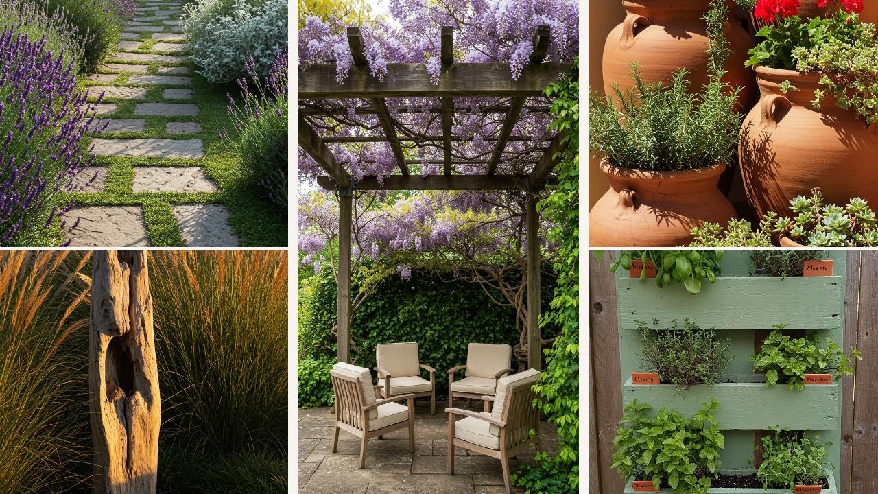 Garten Deko Ideen: 25 natürliche Looks für Garten & Terrasse - Hauszi ...