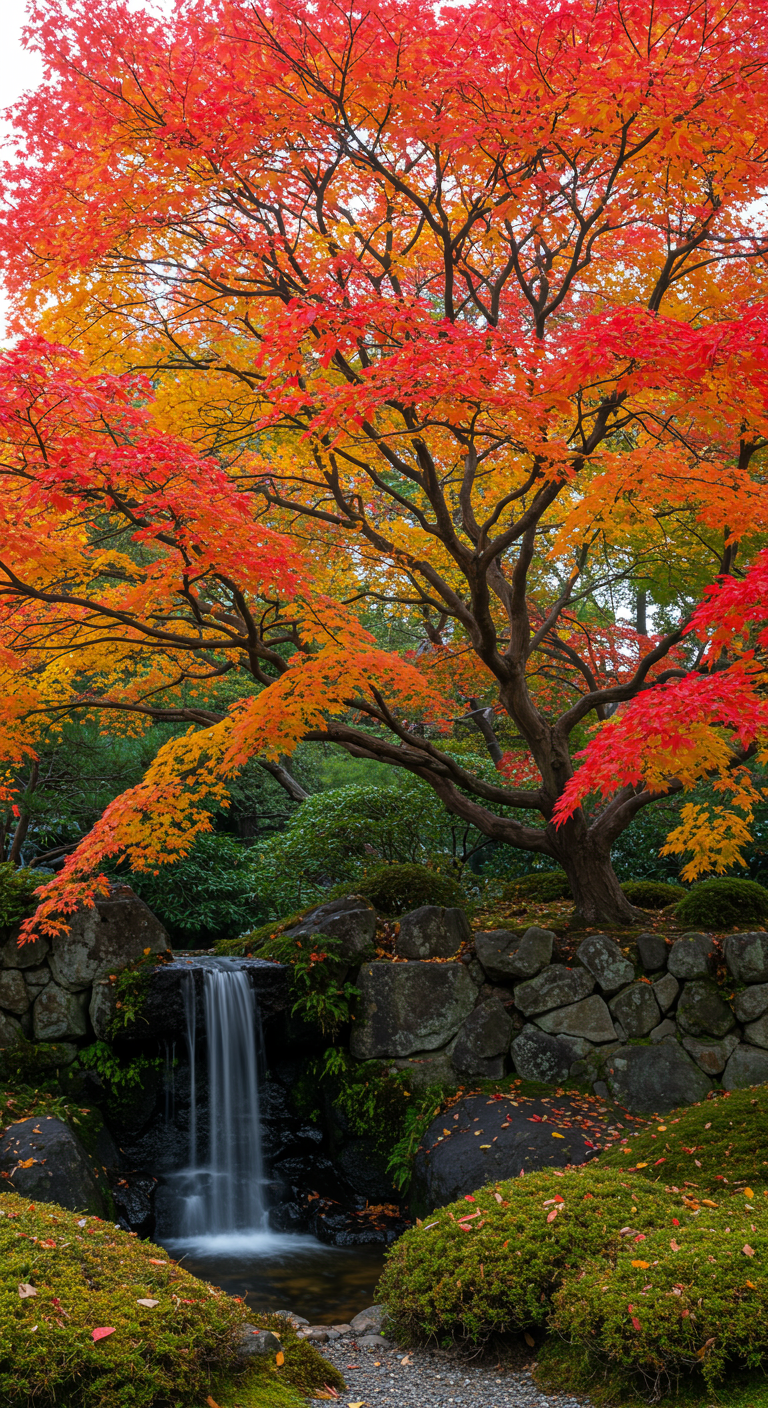 Japanische Kamelie mit großen, weißen Blüten und glänzendem Laub.
