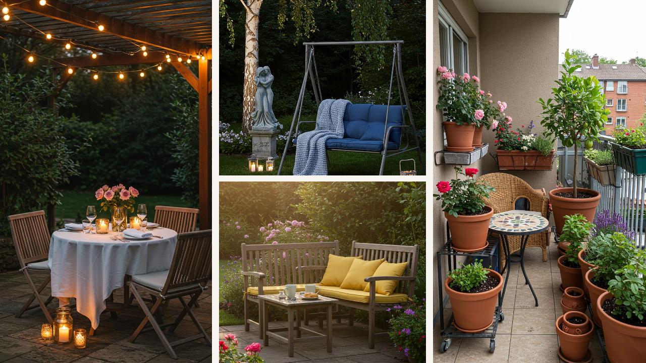 29 Kleine Garten Ideen | Groß rauskommen auf wenig Fläche - Hauszi ...