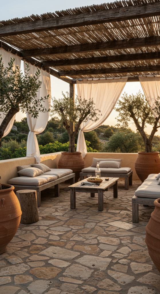 20 Mediterrane Terrassen-Deko-Ideen – Wellnessoase im eigenen Garten ...
