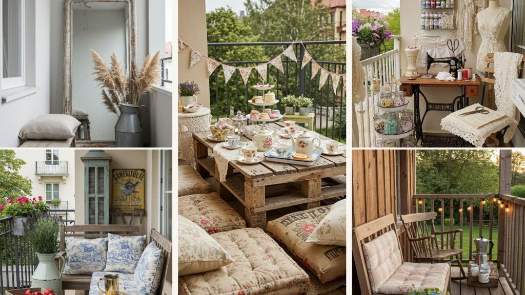 27_Vintage-Balkone_mit_Shabby-Chic__Emaille___Fundst_cken_vom_Flohmarkt