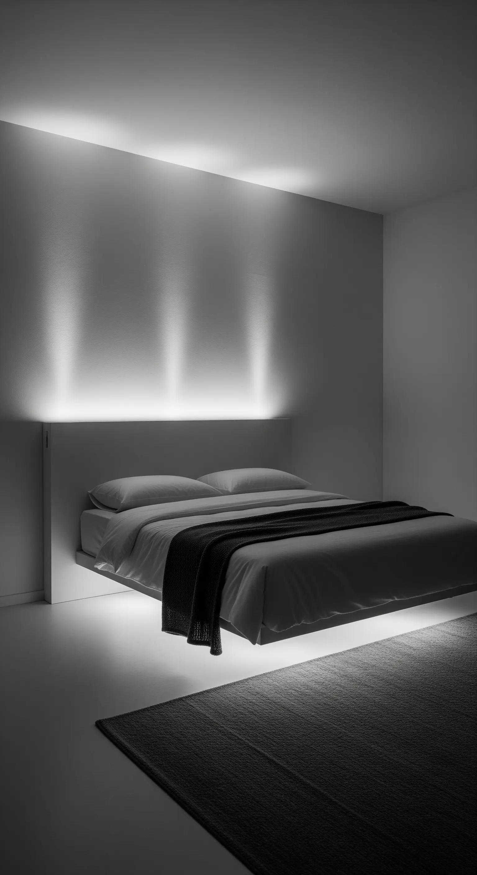 Schwebendes Bett LED Unterbeleuchtung