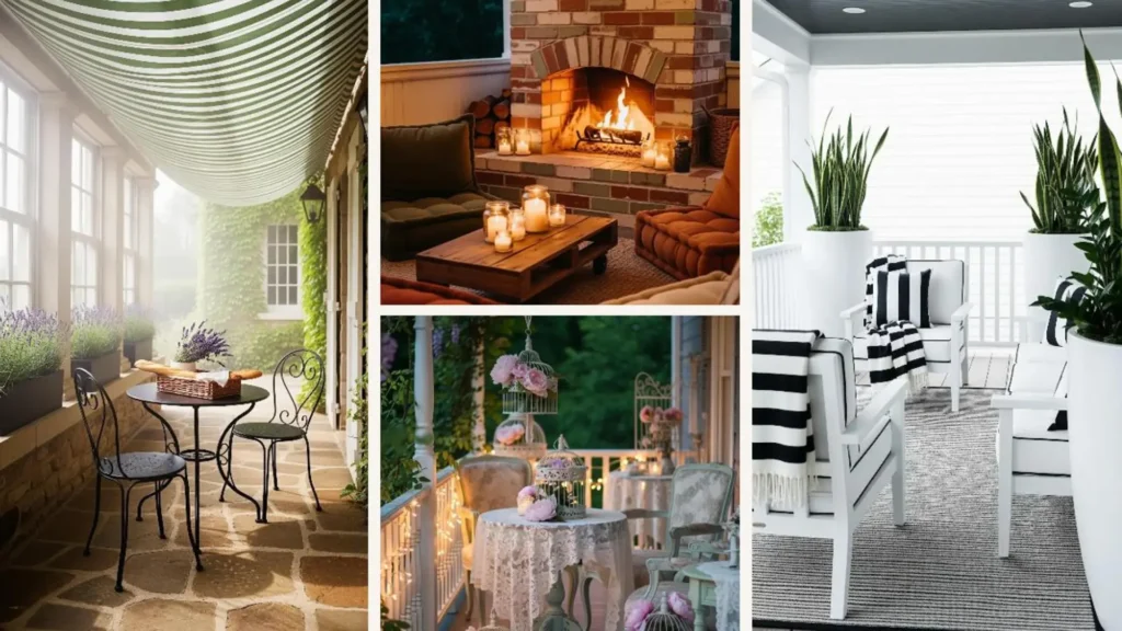 Budgetfreundliche Sommer-Veranda-Ideen mit Designer-Look: gemütliche Sitzgelegenheiten und stilvolle Deko.