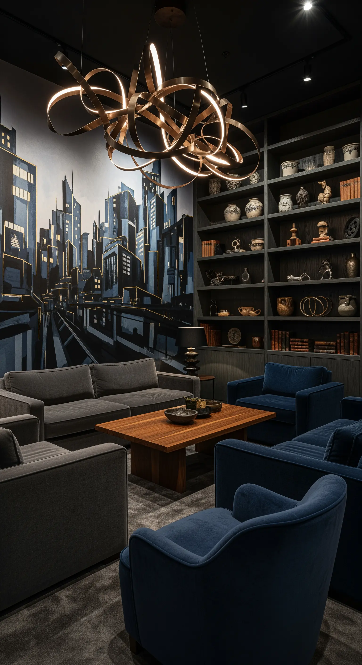 Galerie-Wand mit Schwarz-Weiß-Fotografien