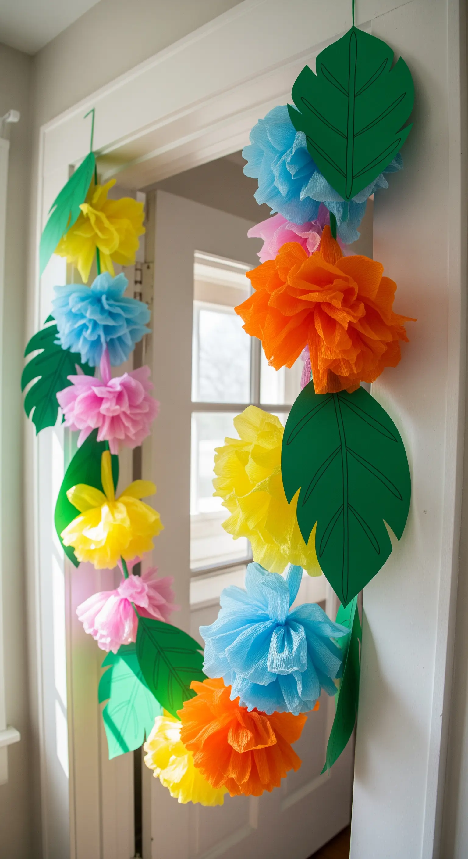 Üppiger Strauß rosa und pinkfarbener Rosen in einem Zinkeimer auf einem Holztisch